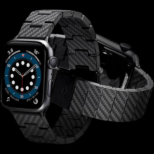 Карбоновий ремінець Pitaka Carbon Fiber Modern для Apple Watch 44mm | 42mm Series SE | 6 | 5 | 4 | 3 | 2 | 1
