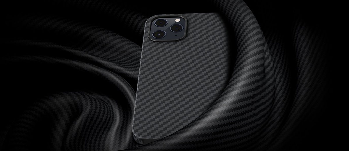 Чохол-накладка Pitaka MagEZ Case Black | Grey для iPhone 12 mini