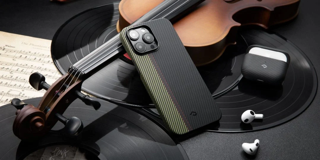 Противоударный чехол Pitaka MagEZ Case Pro 3 Twill 1500D Black/Grey для iPhone 14 Pro купить