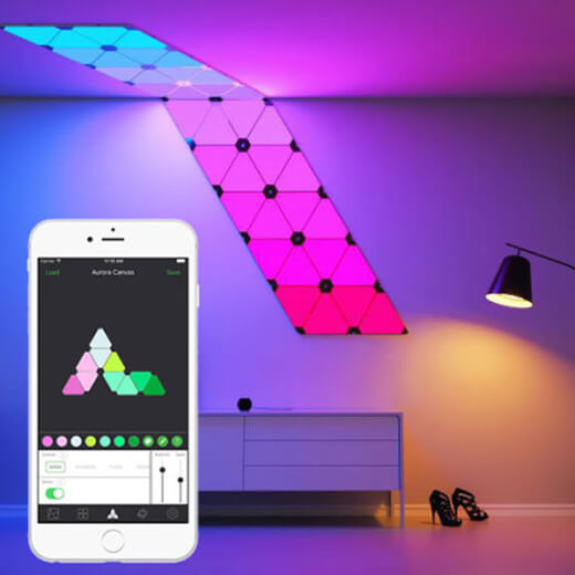 Підключення, налаштування і установка розумної системи освітлення (Nanoleaf та інші)