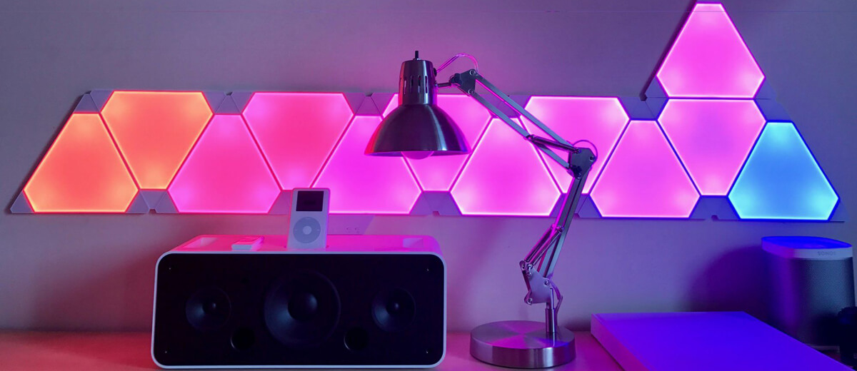 Підключення, налаштування і установка розумної системи освітлення (Nanoleaf та інші)