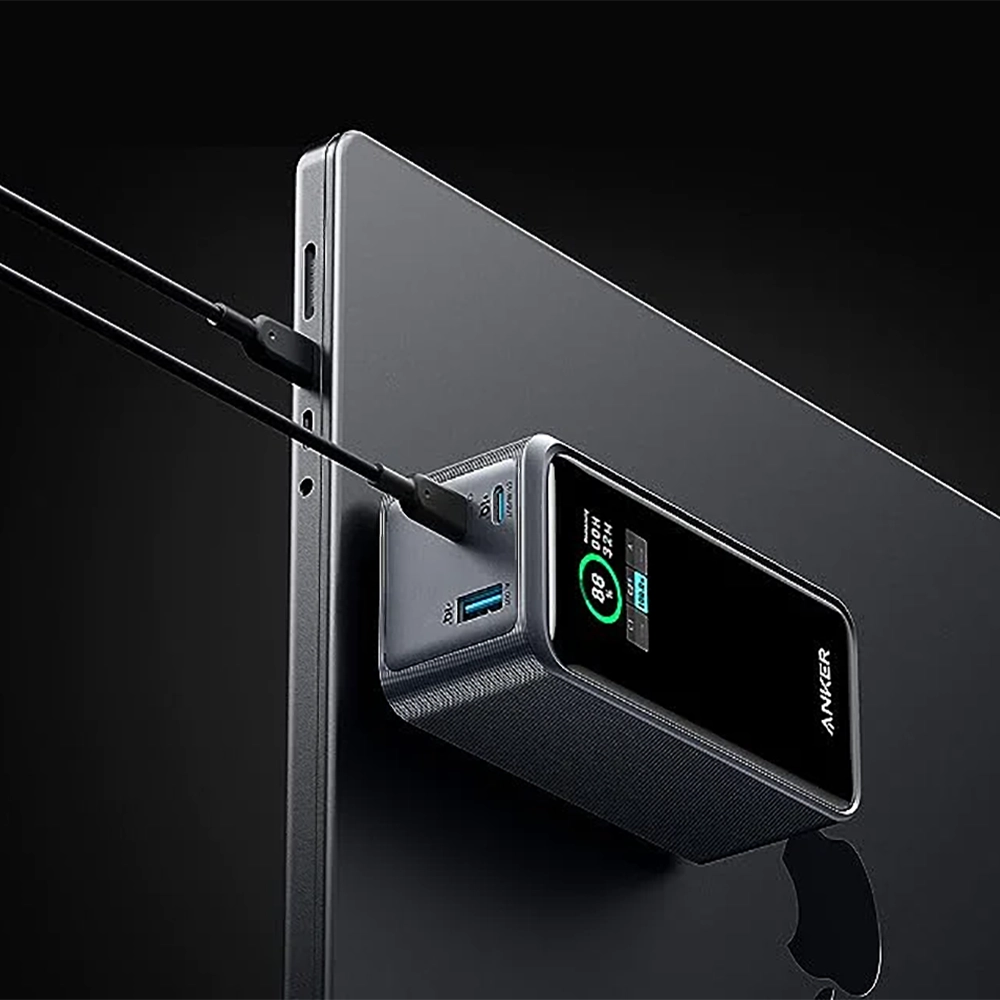 Повербанк 3-в-1 Anker Prime Power Bank Black 20000 mAh, 200W
