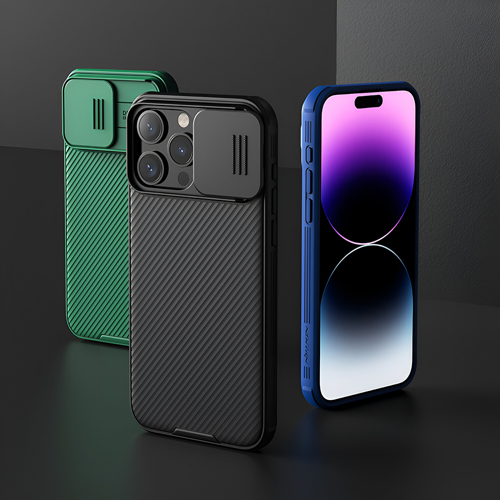 Защитный чехол Nillkin CamShield Pro Case Black для iPhone 15