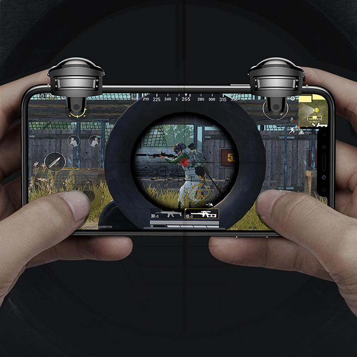 Игровой триггер для телефона/PUBG Baseus Level 3 Helmet Gadget GA03 (в комплекте 2 шт.)
