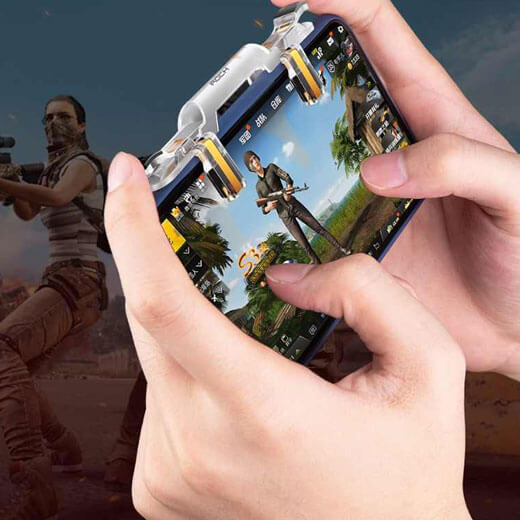 Ігровий тригер для телефону /PUBG Rock Shooting Game Controller Transparent