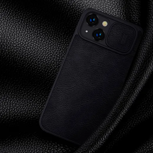 Шкіряний чохол-книжка Nillkin Qin Pro Leather Case Red для iPhone 14 Pro Max