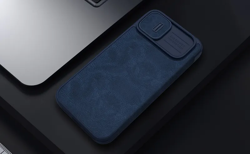 Шкіряний чохол-книжка Nillkin Qin Pro Leather Case Red для iPhone 14 Pro Max ціна