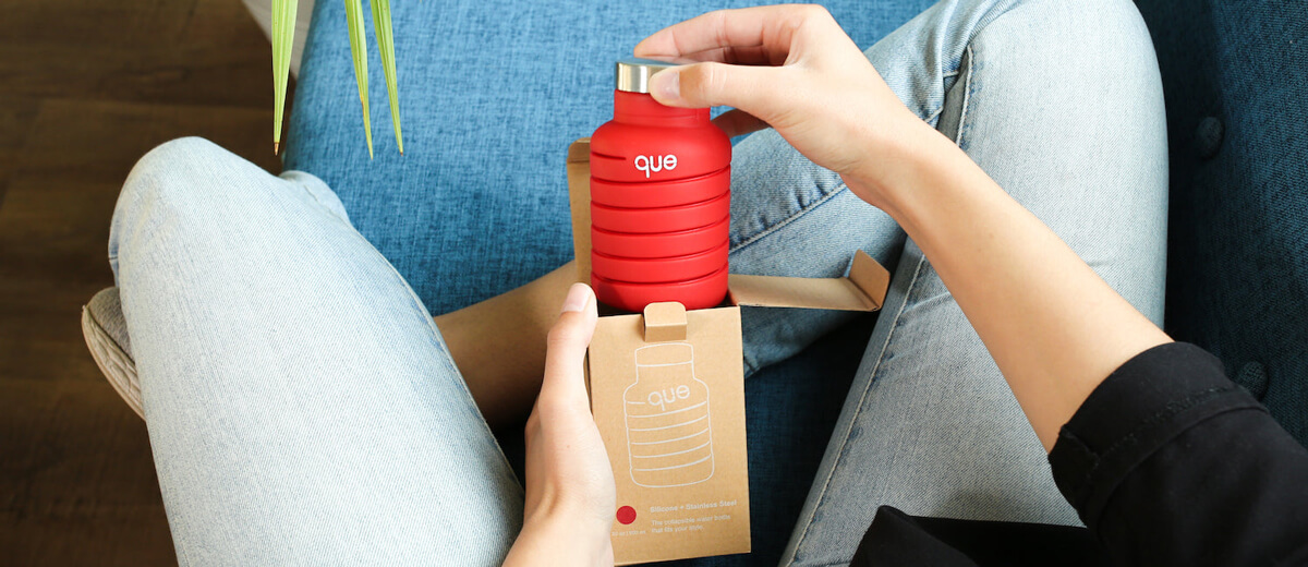 Складна пляшка Que Collapsible Bottle.