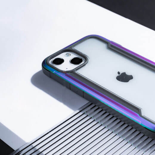 Эргономичный дизайн противоударного чехла Raptic Defense Shield Blue для iPhone 13