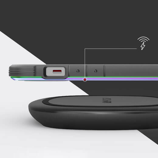 Совместимость противоударного чехла Raptic Defense Shield Blue для iPhone 13 с MagSafe-зарядкой