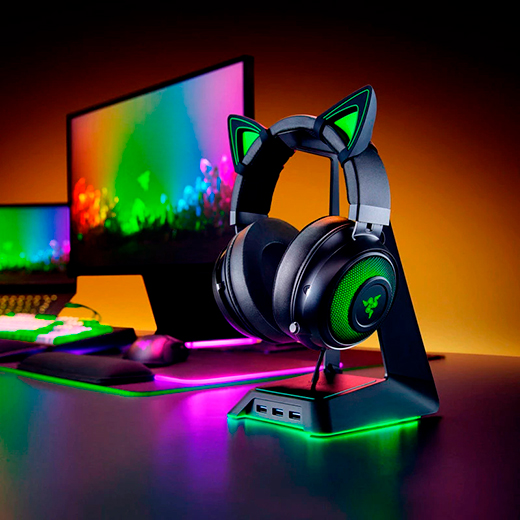 Наушники Razer Kraken Kitty Black с отличной персонализацией