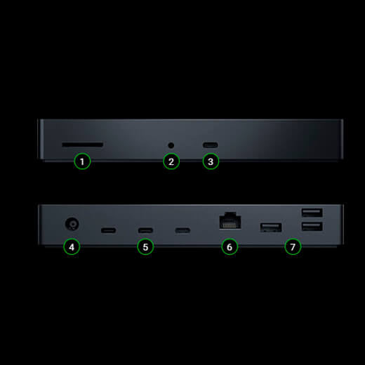 Док-станция Razer ThunderboltTM 4 Dock Chroma