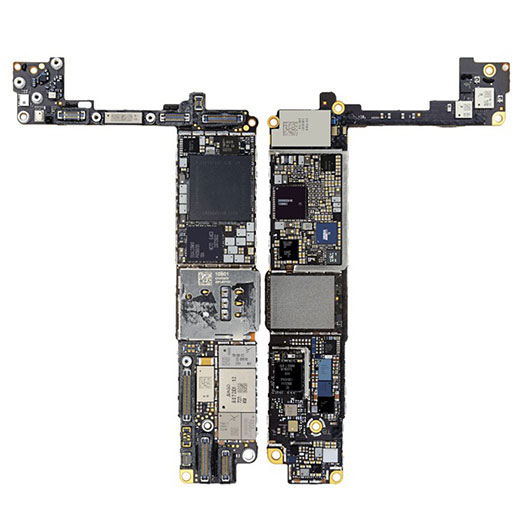Ремонт материнской платы iPhone 8