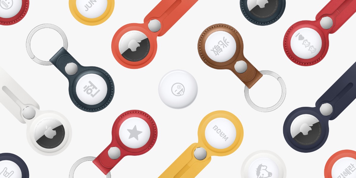 Брелок-петля iLoungeMax Leather Loop для AirTag OEM
