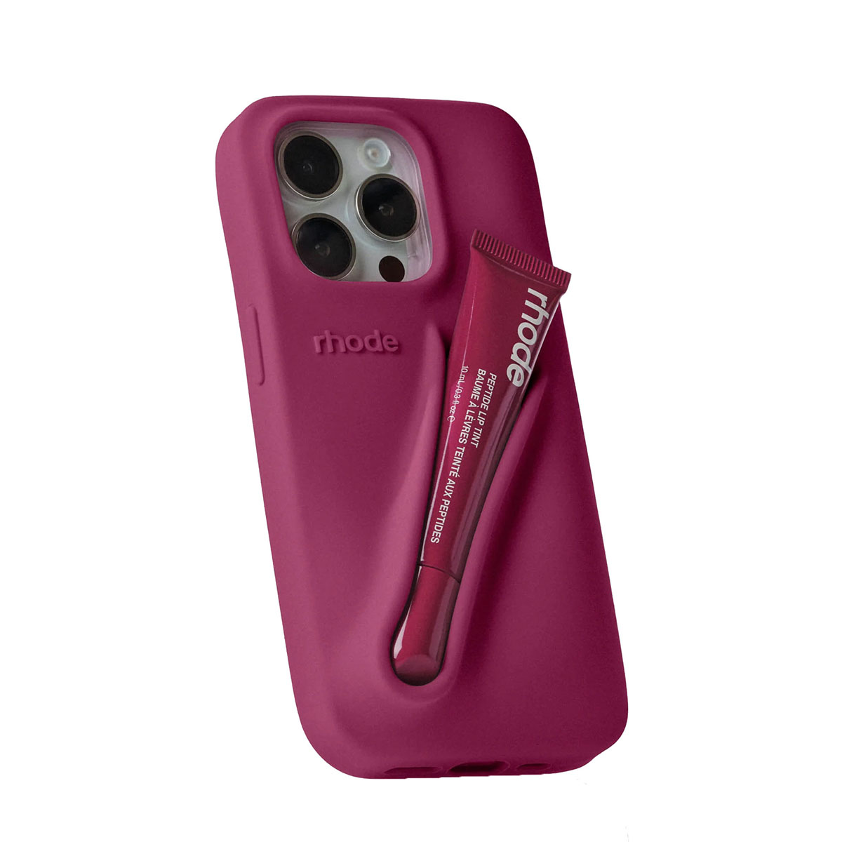 Чохол з помадою Rhode Fall Lip Case Raspberry Jelly для iPhone