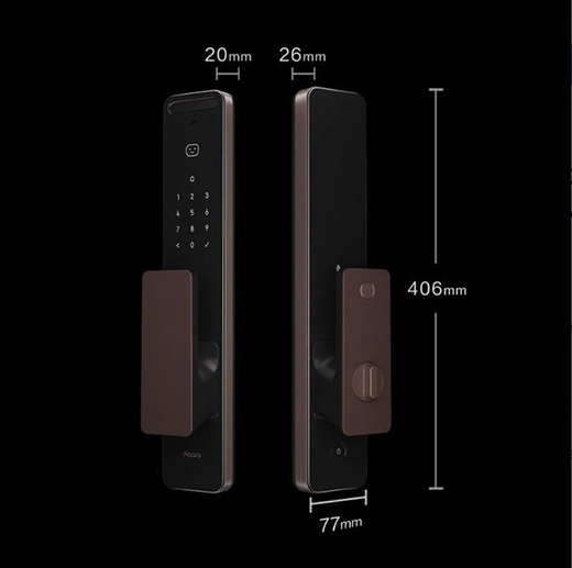Умный дверной замок Aqara D200 Smart Door Lock Apple HomeKit