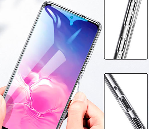 Чехол для Samsung Galaxy S20+ ESR Mimic Tempered-Glass Case Clear