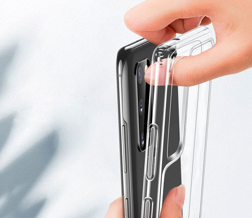 Чехол для Samsung Galaxy S20+ ESR Mimic Tempered-Glass Case Clear