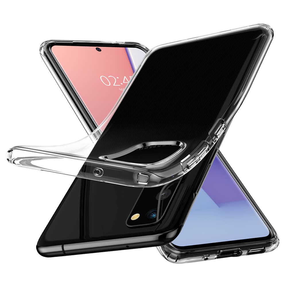 Чохол для Samsung Galaxy S20 Spigen Crystal Flex Crystal Clear 