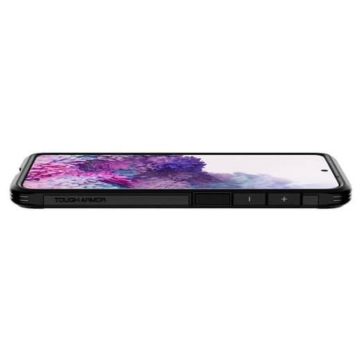 Протиударний чохол Spigen Tough Armor Black для Samsung Galaxy S20 легкий і ергономічний