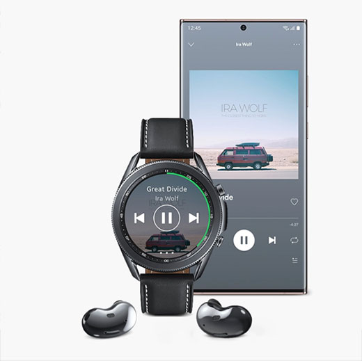Смарт-годинник Samsung Galaxy Watch 3 1.2" (41 mm) Mystic Silver