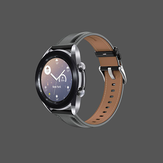 Смарт-годинник Samsung Galaxy Watch 3 1.2" (41 mm) Mystic Silver