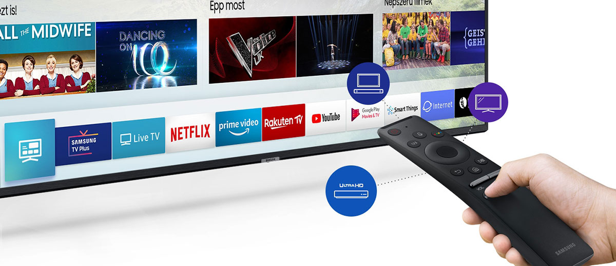 Телевізор Samsung RU7402 UHD 4K Smart TV 50 & quot;