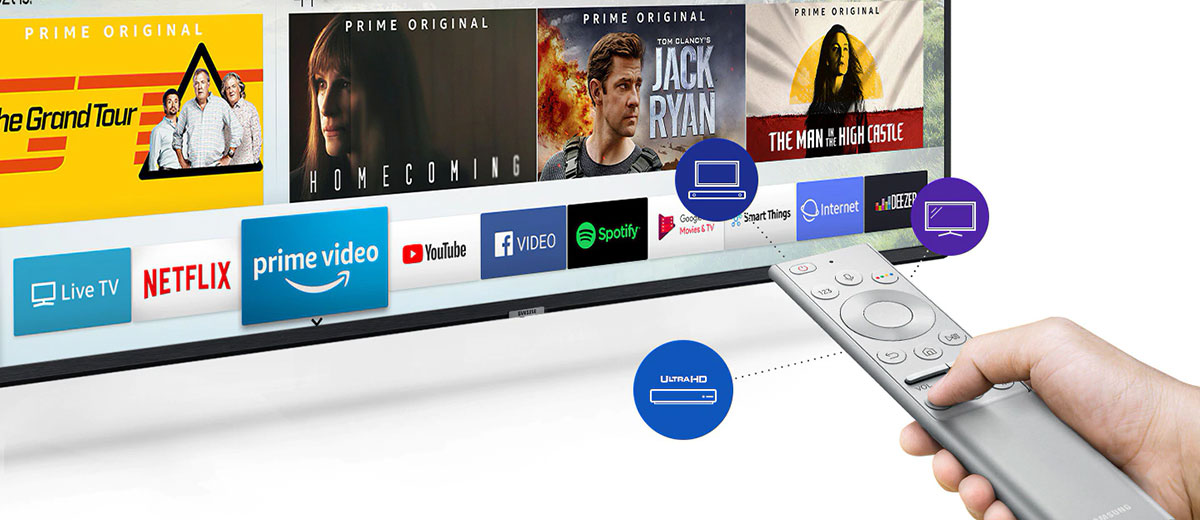 Телевізор Samsung RU7452 4K Smart UHD TV 43 & quot;