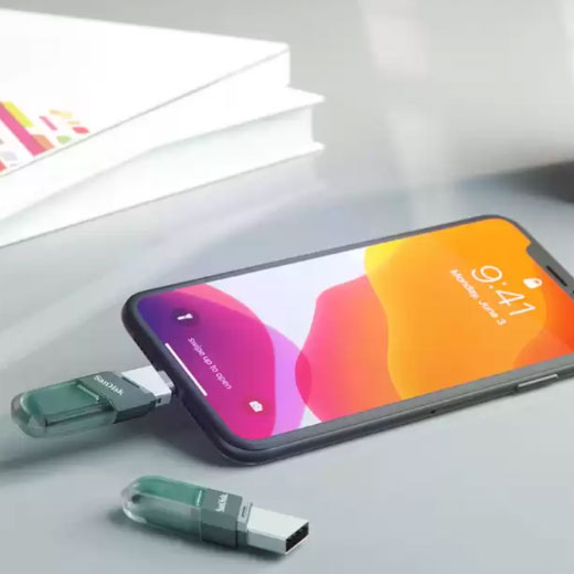 Флешка SanDisk iXpand Flash Drive Flip для iPhone | iPad | MacBook 32GB характеристики