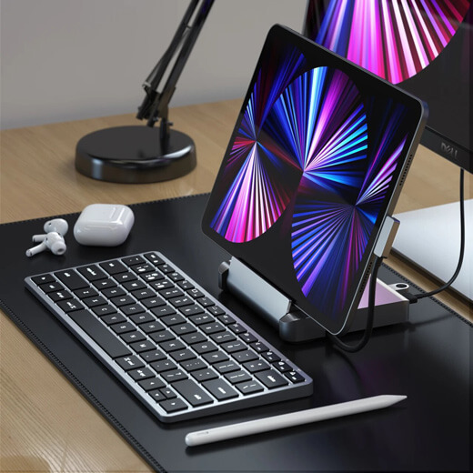 Преобразите ваш iPad вместе с хабом-подставкой Satechi Aluminum Stand & Hub Space Grey для iPad | MacBook 