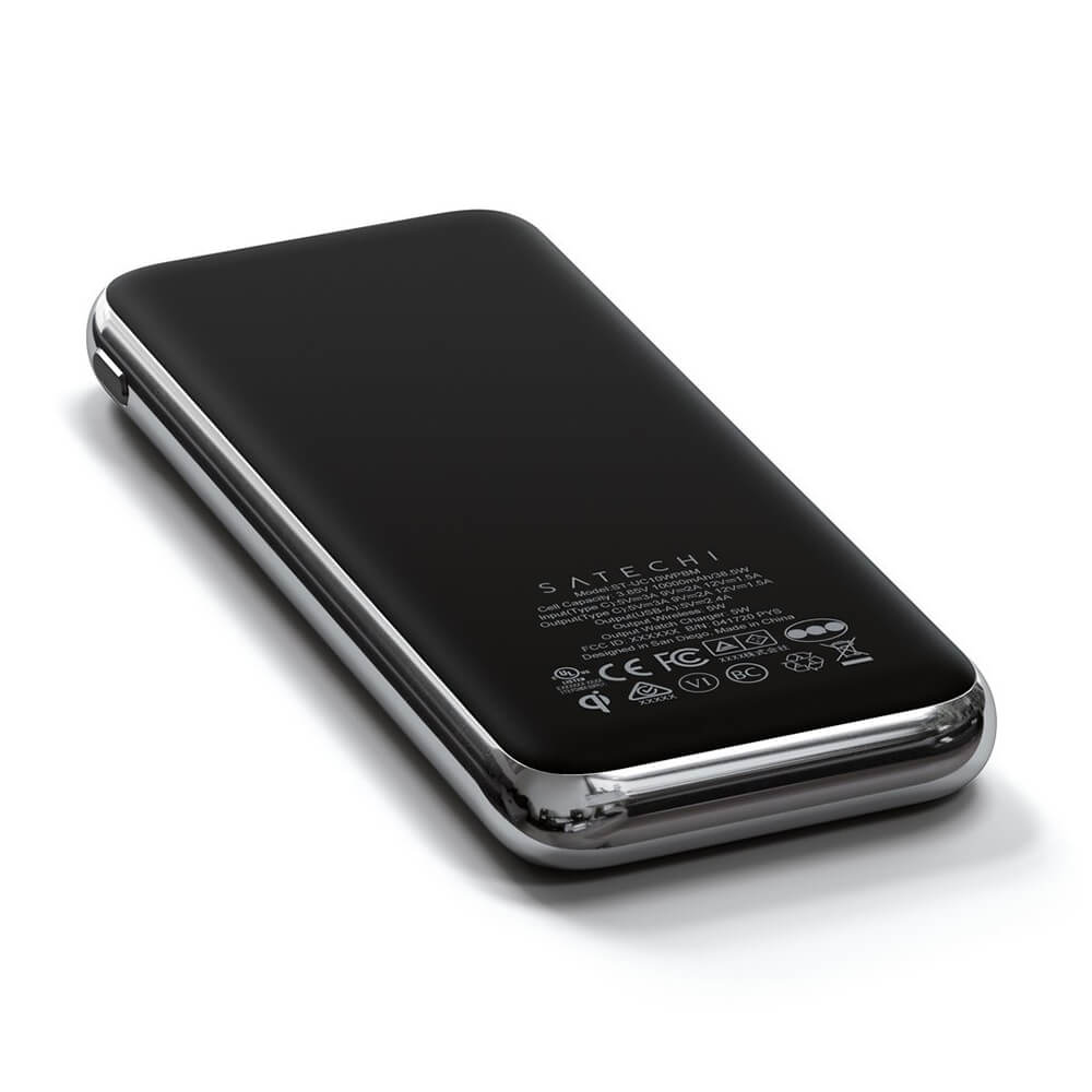 Повербанк с беспроводной зарядкой Satechi Quatro Wireless Power Bank (10000mAh)