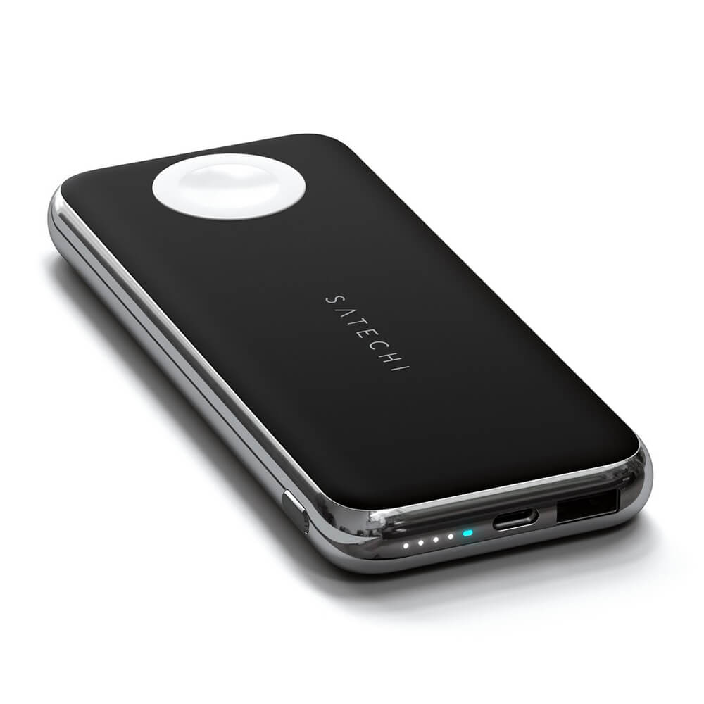 Повербанк с беспроводной зарядкой Satechi Quatro Wireless Power Bank (10000mAh)