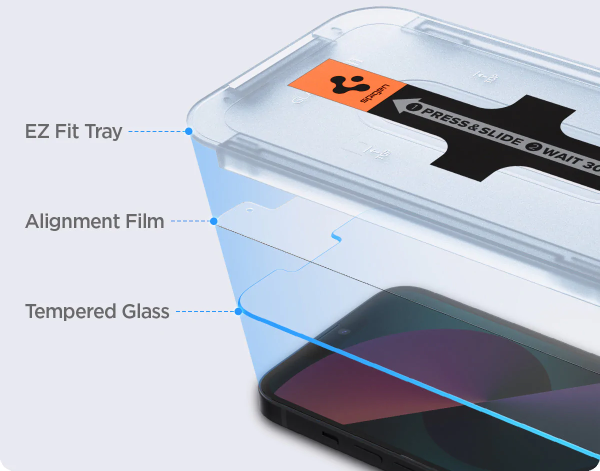 Захисне скло Screen Protector EZ FIT GLAS.tR для iPhone 14