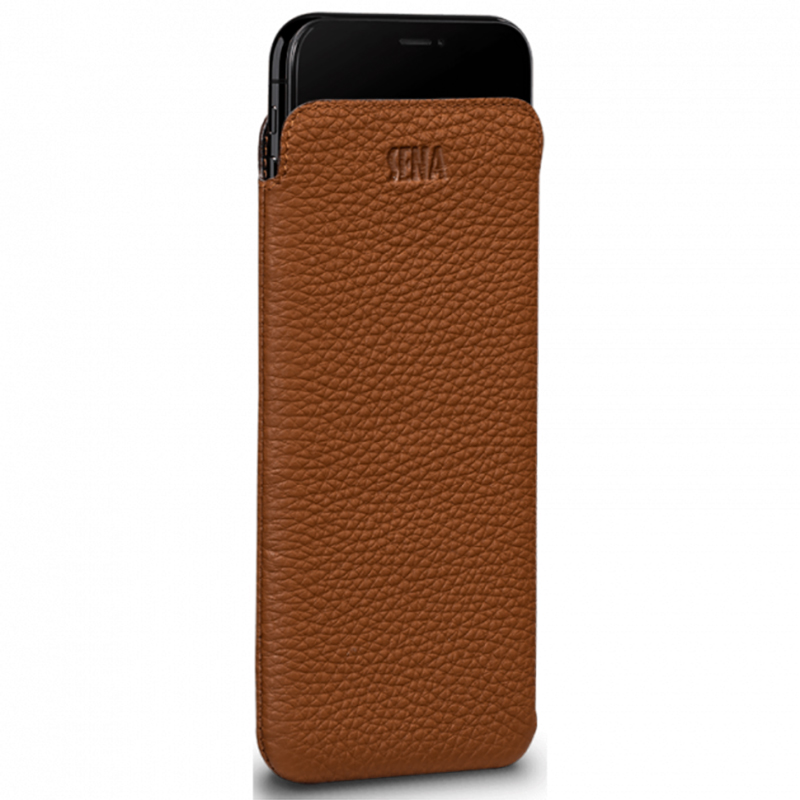 Шкіряний чохол Sena Cases UltraSlim Leather Sleeve Black для iPhone XS Max /11 Pro Max 