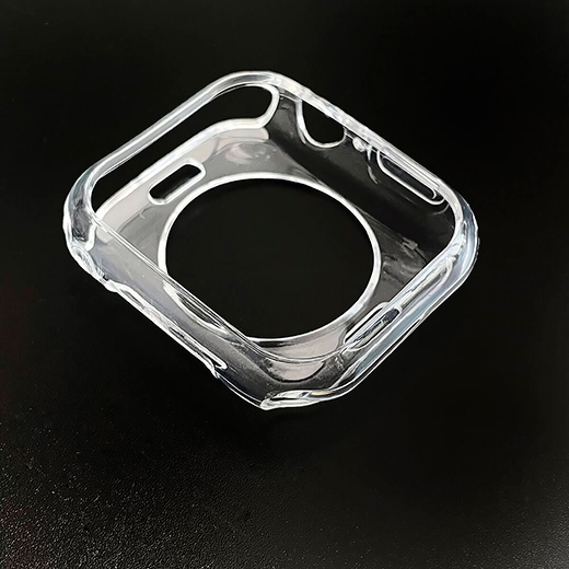 Цена тонкого прозрачного TPU чехла iLoungeMax SilicolDots для Apple Watch SE 2 | SE | 6 | 5 | 4 44mm