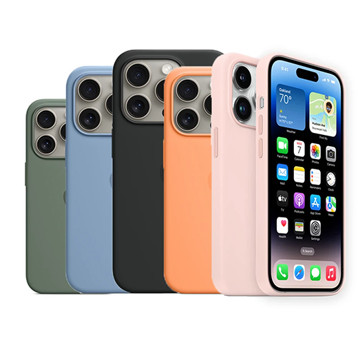 Силиконовый чехол Silicone Case MagSafe