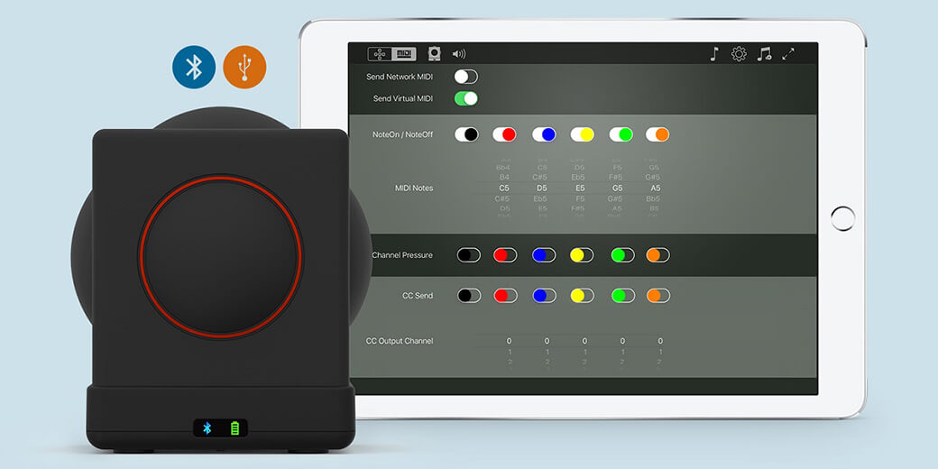 Тактильный музыкальный интерфейс Skoogmusic Skoog 2.0 для iOS | Mac музыкальный