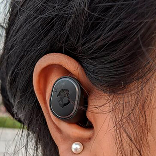 Бездротові навушники Skullcandy Sesh Evo Black матеріал амбішюр силікон