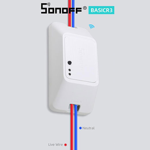 Реле для системи аварійного перекриття води на базі Sonoff Basic R3 Homekit