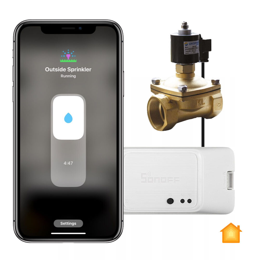 Система автоматичного поливу Sonoff HomeKit