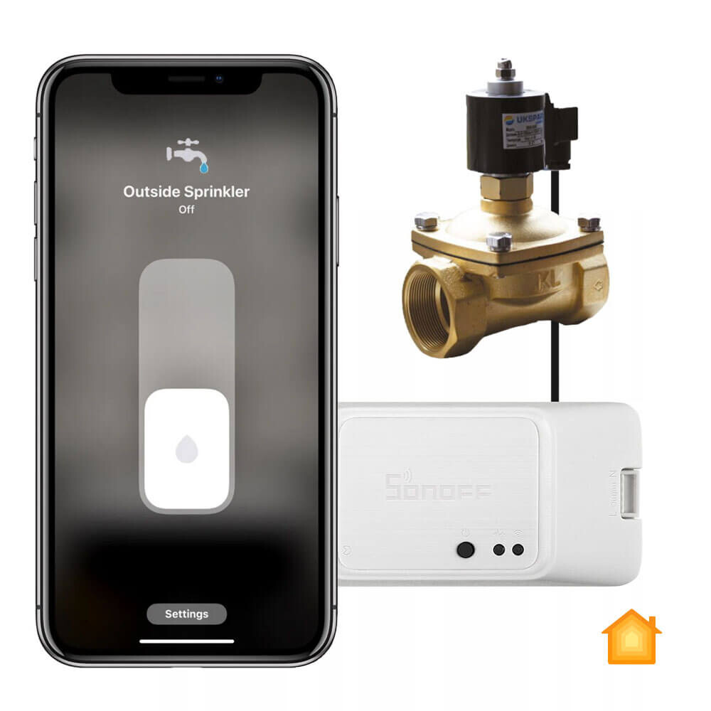 Система аварийного перекрытия воды Sonoff HomeKit