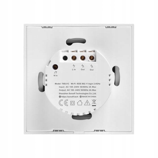 Сенсорный выключатель Sonoff TX T0EU1C HomeKit