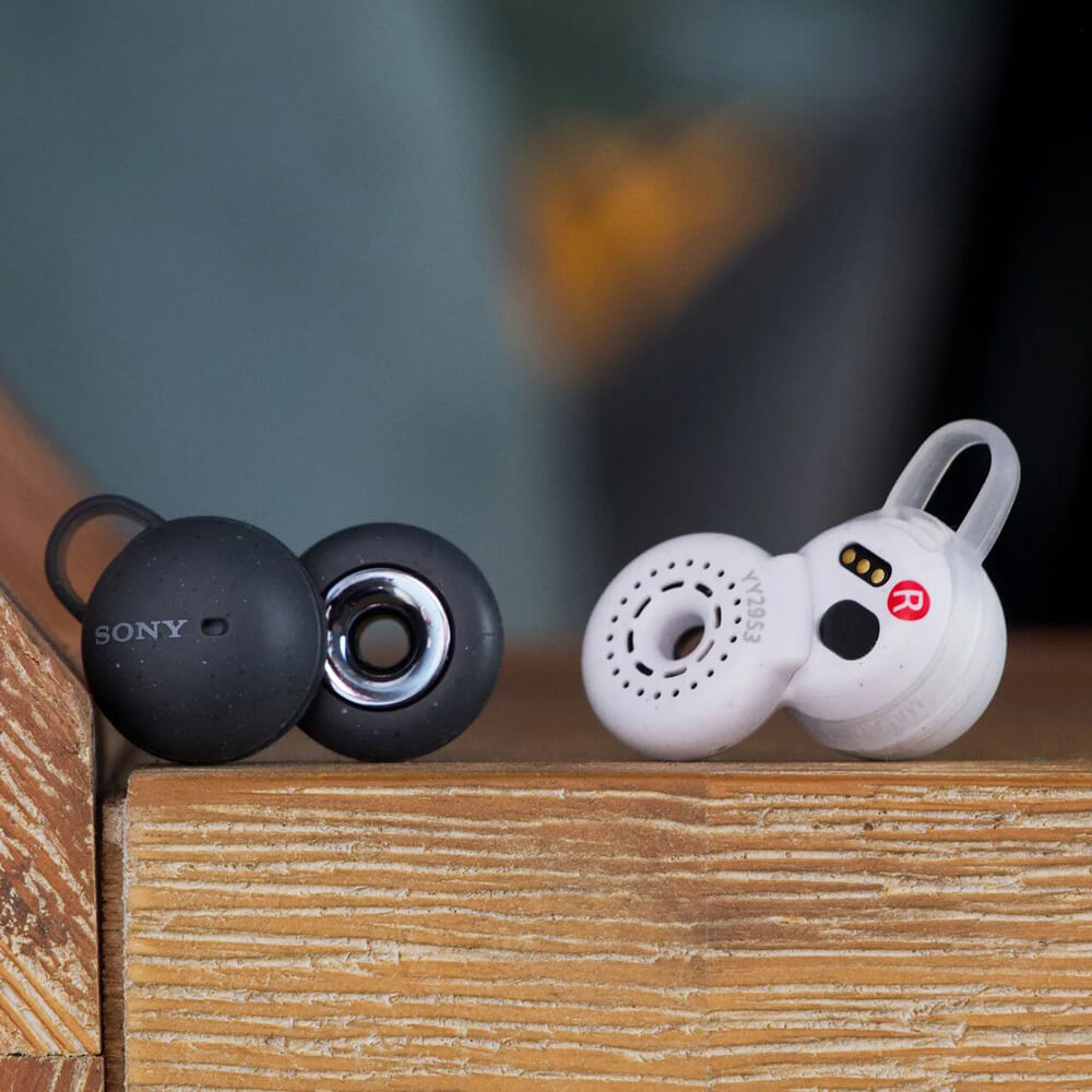 Бездротові навушники Sony LinkBuds White з вологозахистом
