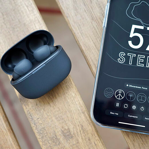 Беспроводные наушники Sony Linkbuds S Black водонепронецаемые