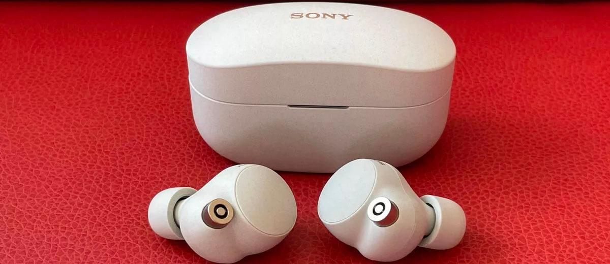 Бездротові навушники з шумопоглинання Sony WF-1000XM4