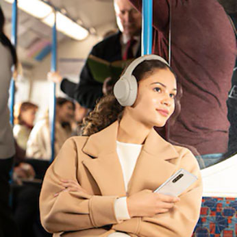 Бездротові навушники з шумопоглинання Sony WH-1000XM4 Black