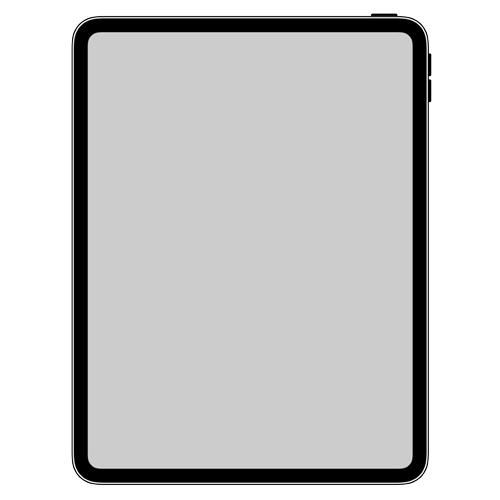Состояние экрана б/у iPad