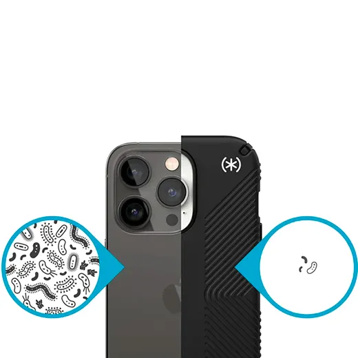 Протиударний чохол Speck Presidio2 Grip MagSafe Black для iPhone 14 Pro стильний дизайн