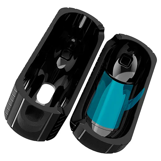 Противоударный чехол Spigen Case Mag Armor MagFit Matte Black для AirPods Pro стильная защита