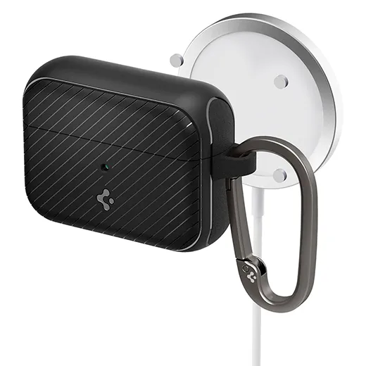 Противоударный чехол Spigen Case Mag Armor MagFit Matte Black для AirPods Pro купить